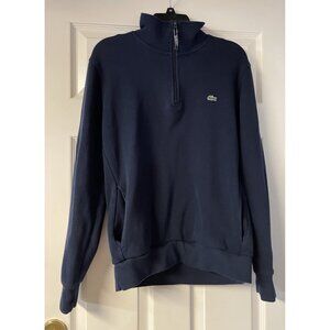 Lacoste Polo Shirt Tshirt Long Sleeve Mens Size XLarge Navy